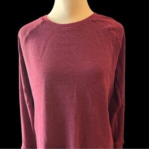 Eddie Bauer Women's Wine Long Sleeve Tee